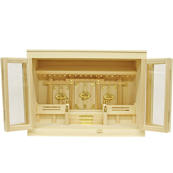 早川産業 一社神棚 《神殿専門店のお宮》大神明(東濃檜) 早川産業 三社神棚 《神殿専門店のお宮》屋根違い三社(