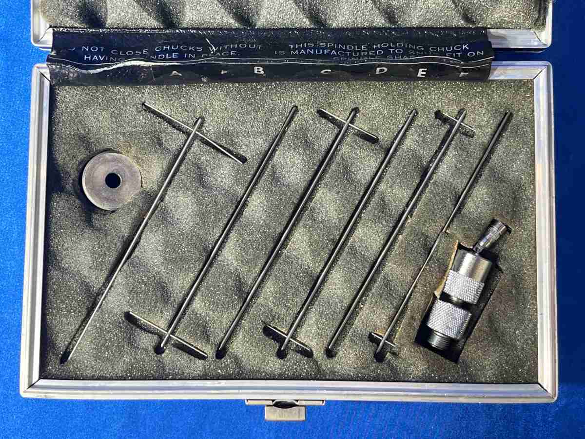 【中古】3862-5　BROOK FIELD / ブルックフィールド　粘度計スピンドルセット　型番：HELIPATH SPINDLE SET　大学　研究　理化学機器　中古機器