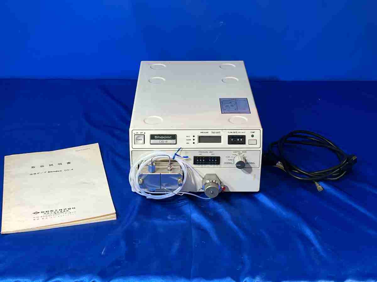 【中古】　2024　SHODEX　送液ポンプ　型番：DS-4　精密機械　分析機器　中古機器　研究　大学　通電確認済