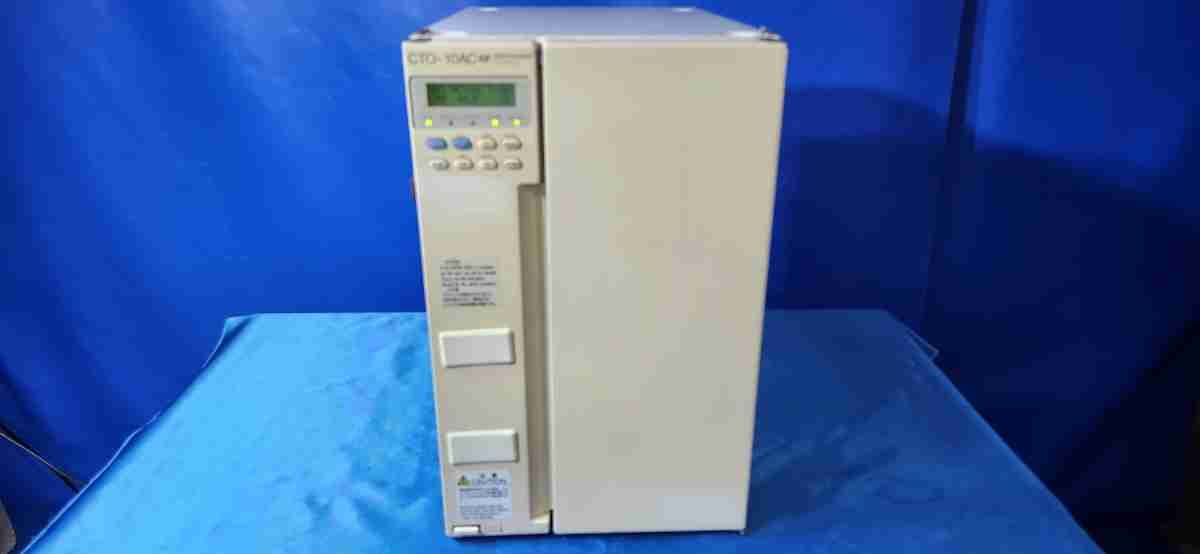 【中古】 3282 島津製作所 流動体色層分析 縦列オーヴン 型番：CTO-10ACVP 中古 修める備品 理化学備品 備品