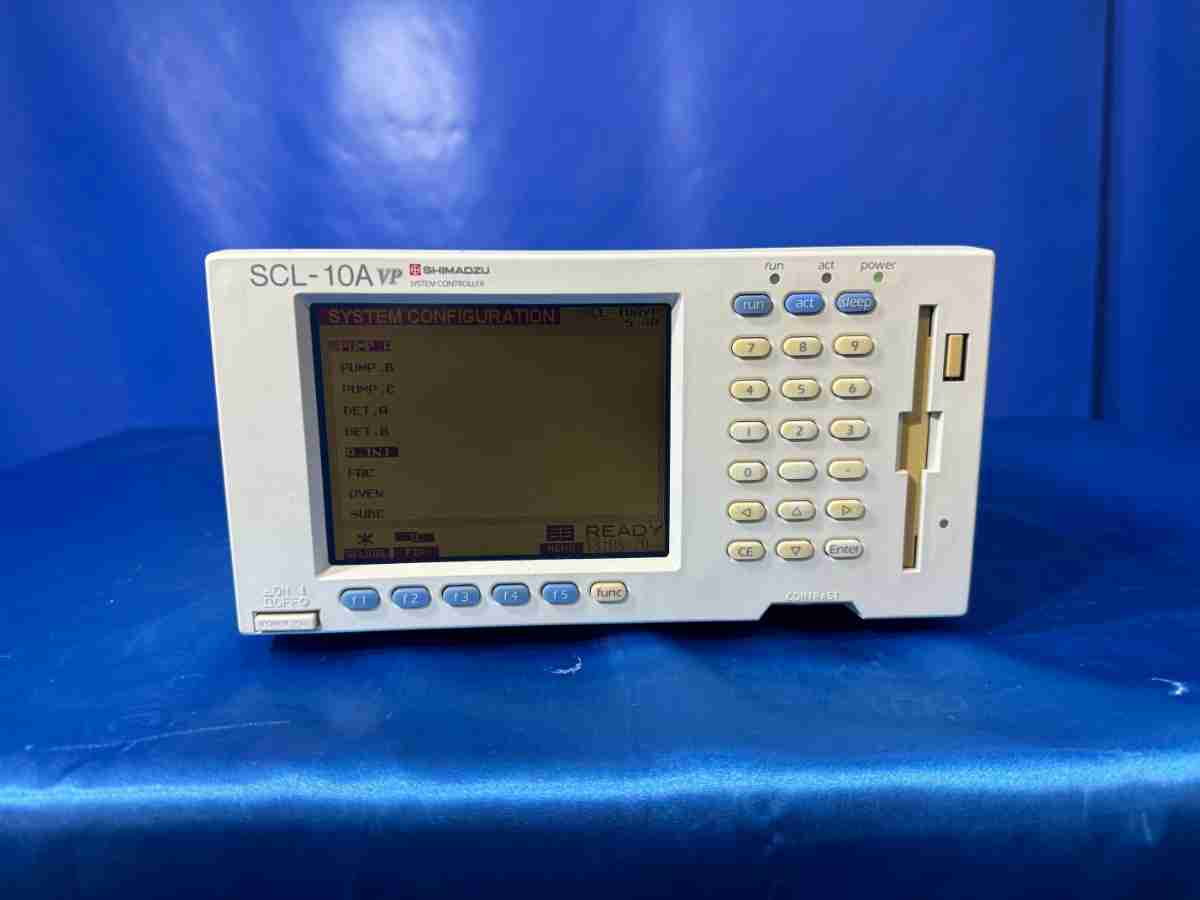 【中古】 3281 島津製作所 流動体色層分析 取り合わせ制御装置 型番：SCL-10AVP 中古 修める備品 理化学備品 備品