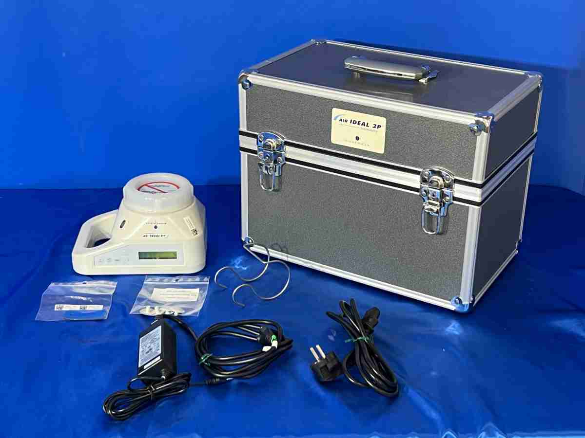 【中古】　4176　ビオメリュー/BIOMERIEUX　空中浮遊菌測定装置 エアーサンプラー　型番：AIR IDEAL・・ 3P・・　大学　研究　理化学機器　中古機器　中古機器