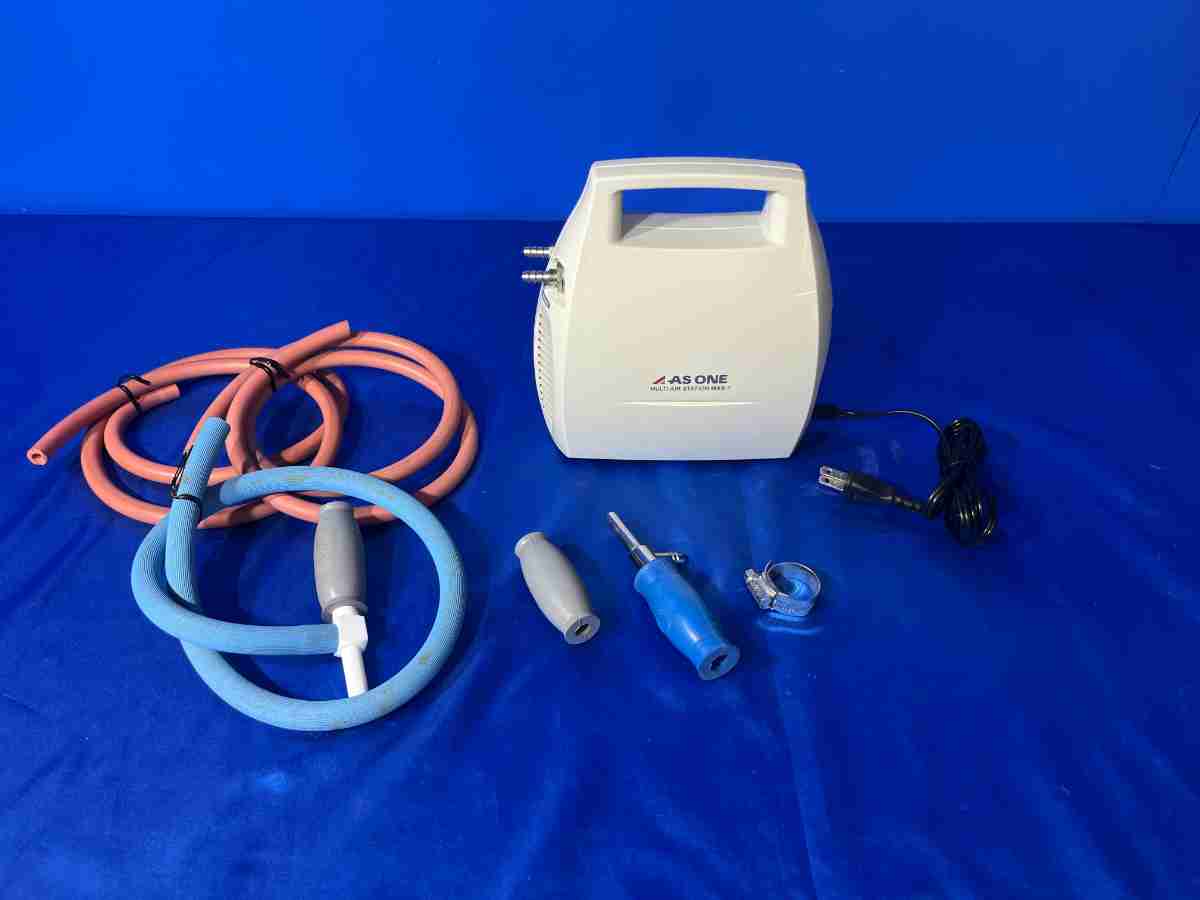【中古】 4223 アズワン/ASONE マルチエアーステーション 吸排両用型 吸いあげる揚水機 型番：MAS-1 機械類 分析的思考計器 中古計器 練習曲 分科大学