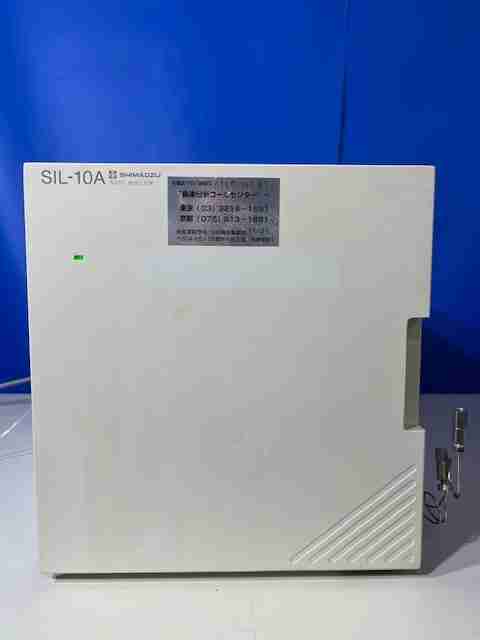 【中古】　3339 　島津製作所　SHIMADZU　型番：SIL-10A 　液体クロマトグラフ　オートサンプラー　精密機械　分析機器　中古機器　研究　大学 　通電確認済