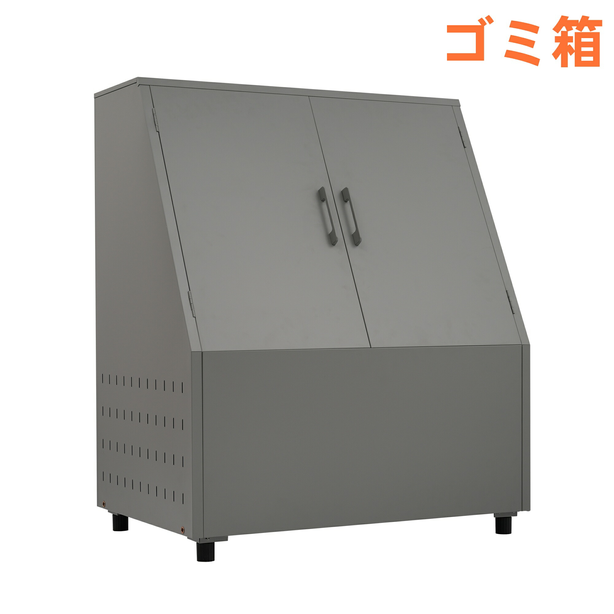 ゴミ箱 屋外 大容量 456L 通気性抜群 頑丈 大型 安定 簡単組立 ゴミ荒らし防止 カラスよけ 大型 野良猫よけ 大きい 箱 カラス対策｜Ehimeie