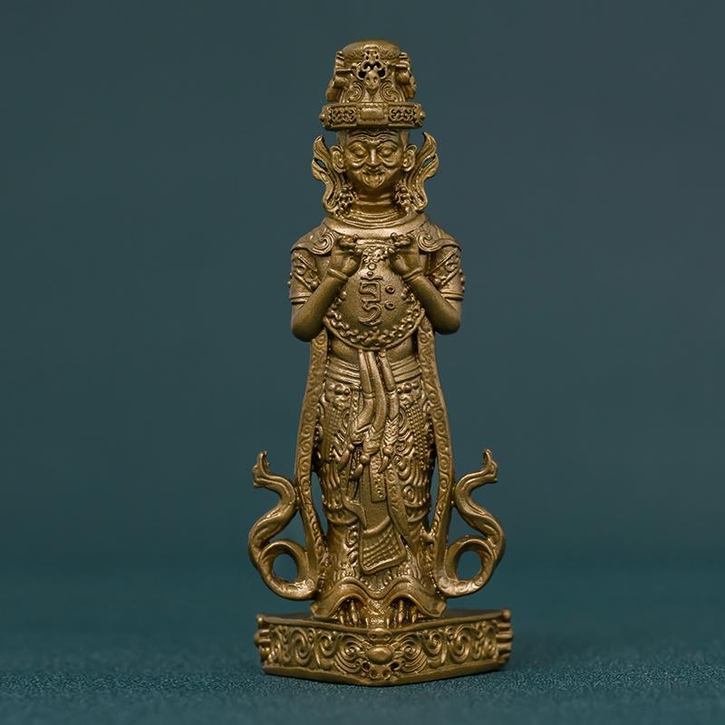 飾りつけ 仏教 ザキ子ヒツジ かざり付ける品 西蔵 吉祥天 ザキ子ヒツジ像 五体 レディース 財神 持ちはこぶ用 仏像 金管楽器 お引き立て・壓盛 亭主持ち安全性のある 手当て
