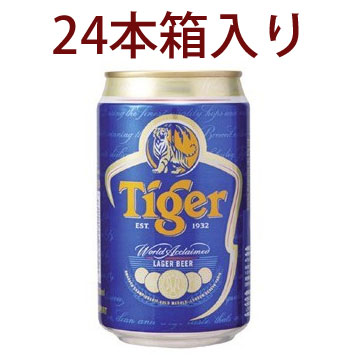タイガービール　330ｍｌ缶24本箱入り　Tiger Gold Medal