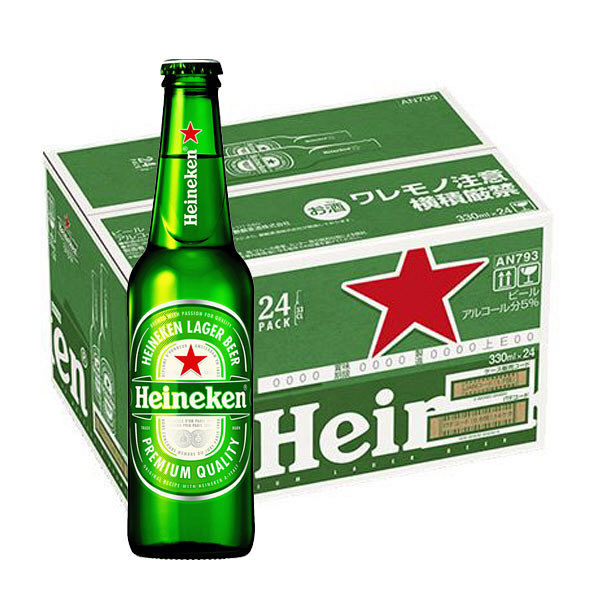 楽天市場】ハイネケン Heineken 350ml 缶（1ケース/24缶入り）2