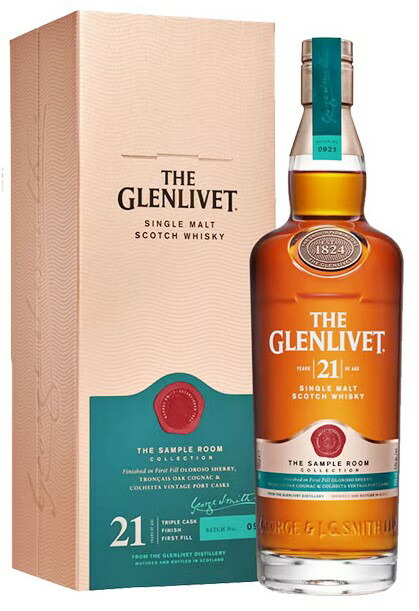 ザ・グレンリベット 21年 43% [ウイスキー スコットランド 700ml]｜ワインと地酒の店　かたやま
