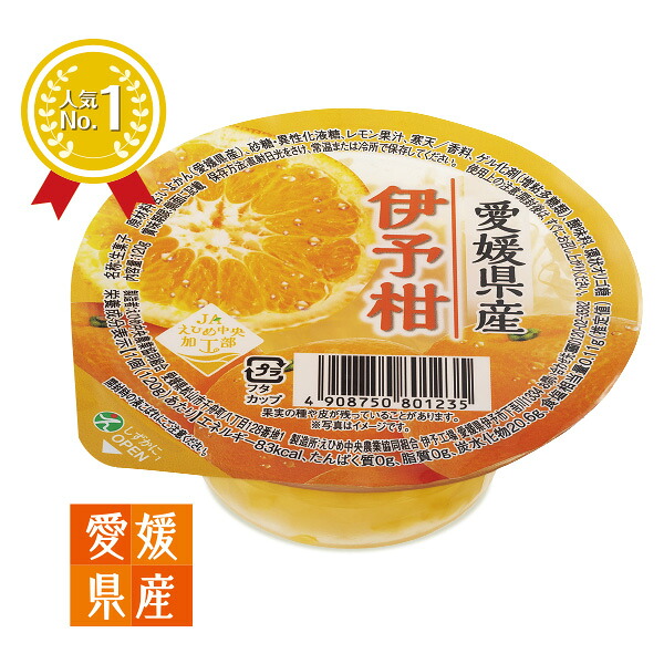 【JAえひめ中央】伊予柑ゼリー 120g × 30個 【2箱】