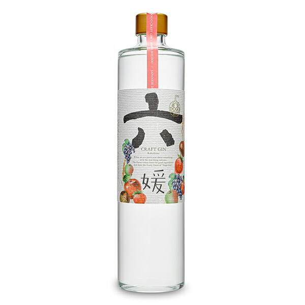 【水口酒造】道後ジン 六媛 500ml