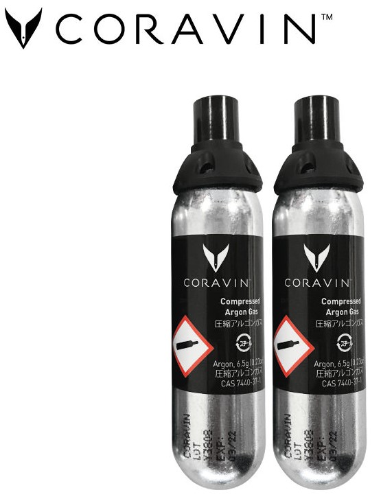 Coravin コラヴァン　アルゴンガス　5本 楽天市場】CORAVIN コラヴァン専用アルゴンガスカプセル（6本入