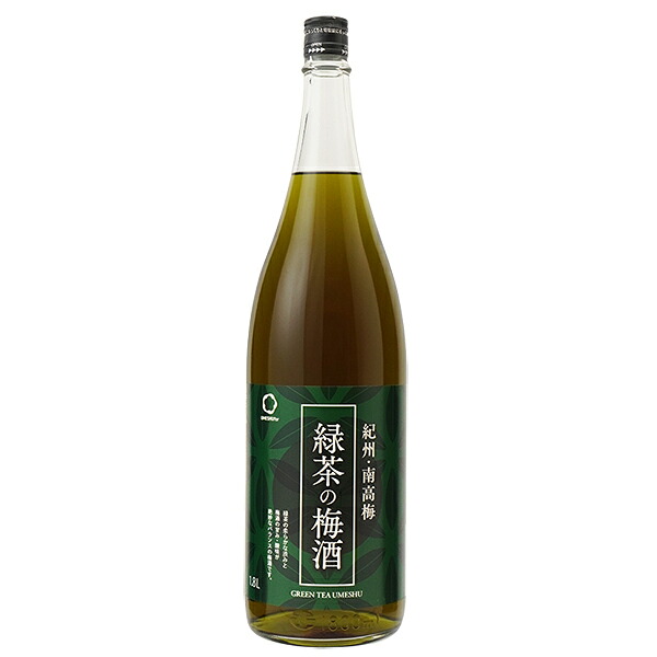 中野ＢＣ 『 緑茶の梅酒 』 1800ml × 6本セット　梅酒　リキュール