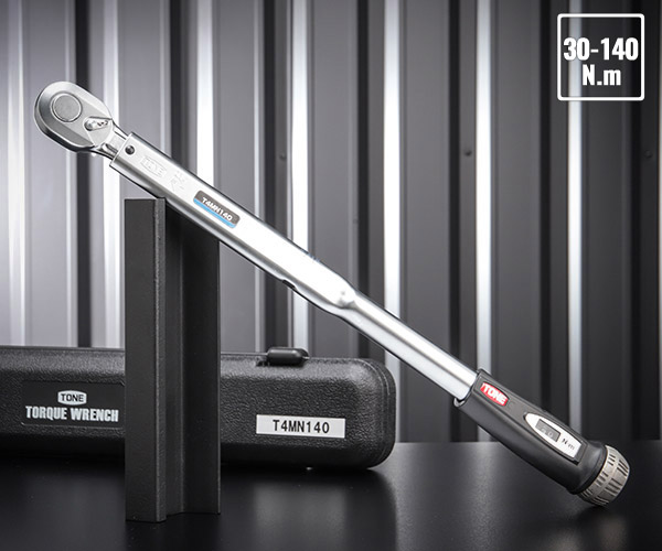 楽天市場】TONE T4MN100-QL 12.7sq.プレセット形トルクレンチ