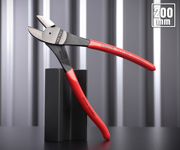 楽天市場】KNIPEX 7401-160 強力型斜ニッパー(硬線用) (SB