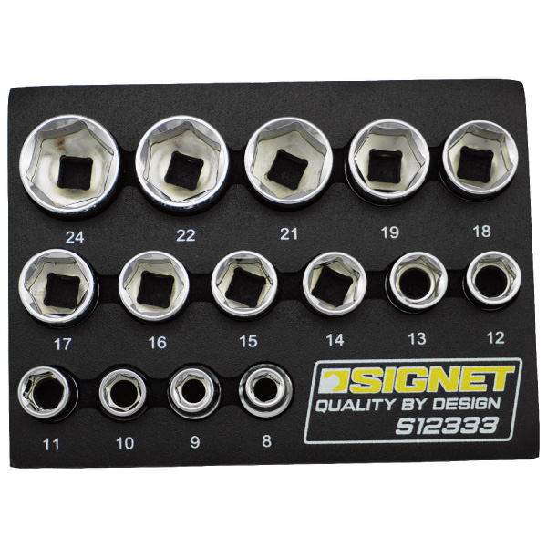 SIGNET(シグネット):11PCS3/8DR絶縁ソケットセット (T型ハンドル