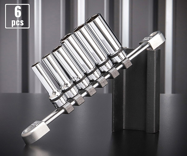 nepros ネプロス セミディープソケット 差込角9.5sq 六角 8・10・12・13・14・17・19 ソケットホルダー ゆうパケット(おてがる版)210円から KTC nepros ネプロス 9.5sqセミディープソケット 17㎜ 19㎜