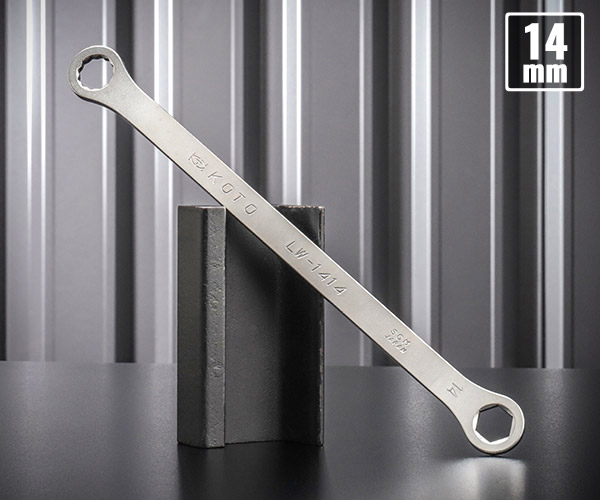 楽天市場】KOTO 6角x12角 極薄めがねレンチ LW-2121 サイズ21mm なめ