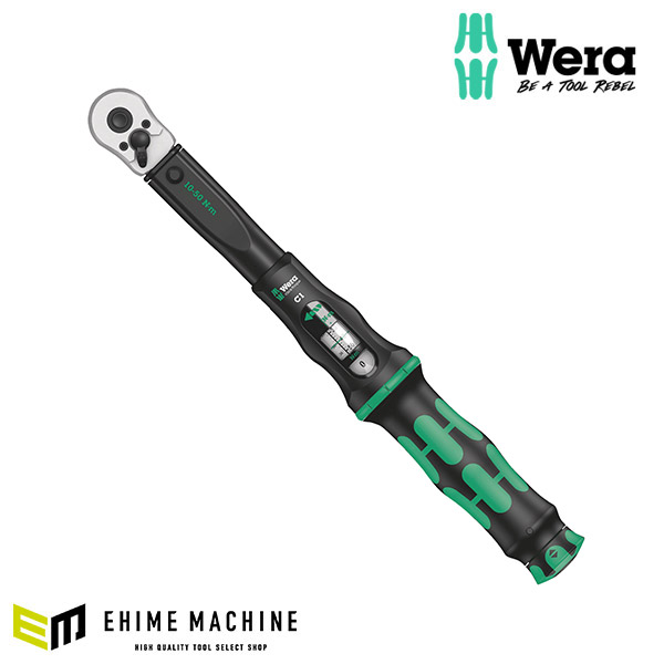 日本正規品 ヴェラ トルクレンチ 1/2DR 10-50Nm C1 ラチェット式 (343964)(4013288204509) ベラ Wera