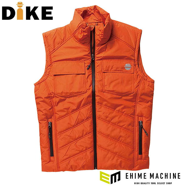 日本正規品 ディーケ ベスト ジャイアント ブリックオレンジ L 95113/751-L (8058258780092) DIKE イタリア製の絶妙な色合い