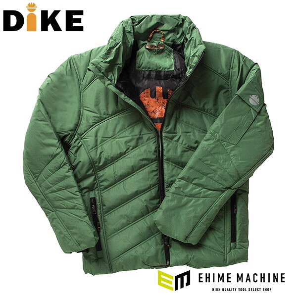 日本正規品 ディーケ ジャケット ガウディ モスグリーン M 95223/500-M (8058258780269) DIKE イタリア製の絶妙な色合い｜エヒメマシン 店