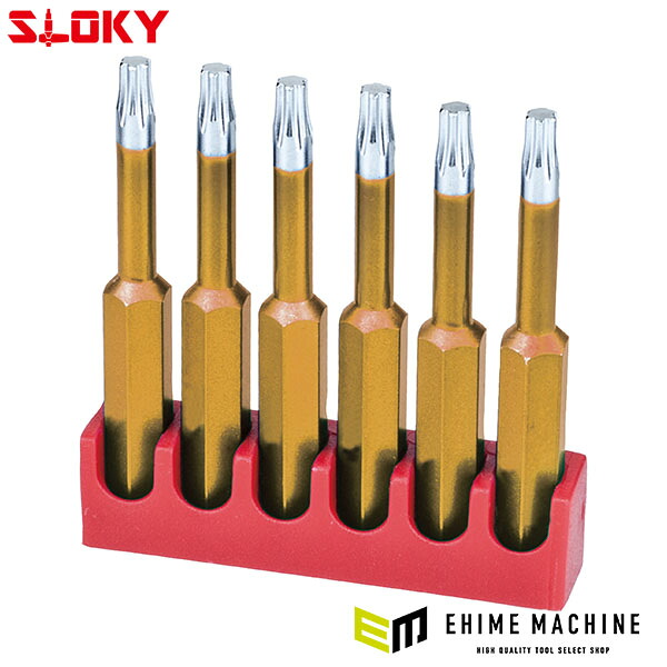 【楽天市場】スローキー 6本組IPロングビット 09IP (BIT50-09IP)(4545301111063) SLOKY：エヒメマシン 楽天市場店