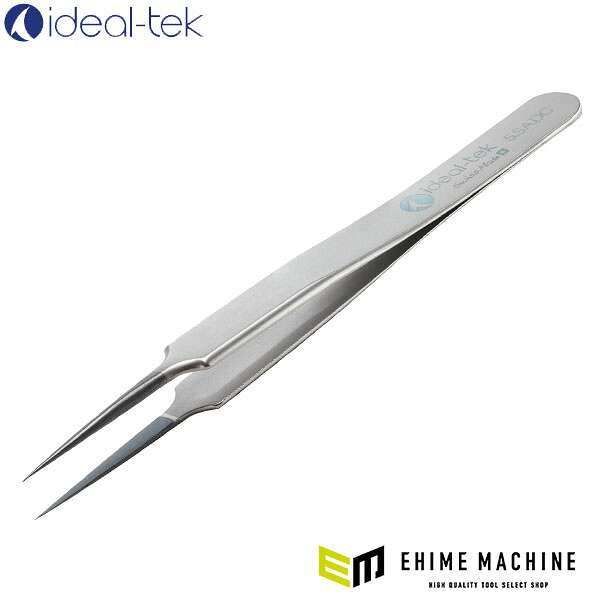 日本正規品 アイデアルテック DC ESDステンレスピンセット(耐酸/磁) (5.SA.DC.0.IT)(7640144710507) ideal-tek