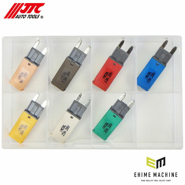 JTC ブレーカーヒューズセット ミニ(ATM・低背用) (JTCIMCB)(4580343058426) JTC Auto Tools リセット可能なテストヒューズ