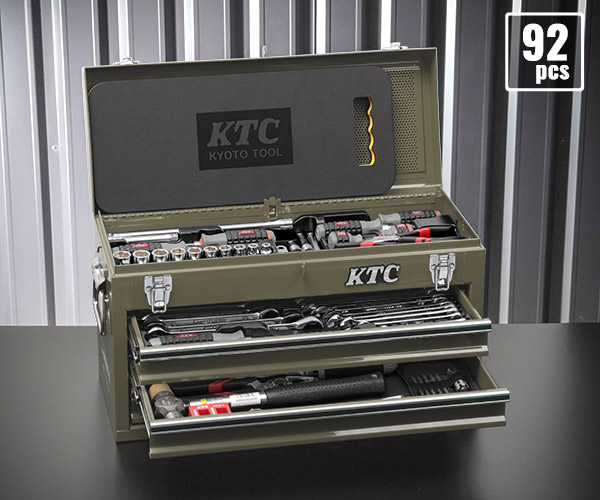楽天市場】【特典付】 KTC SK38026XBK 9.5sq. 工具セット 80点 京都