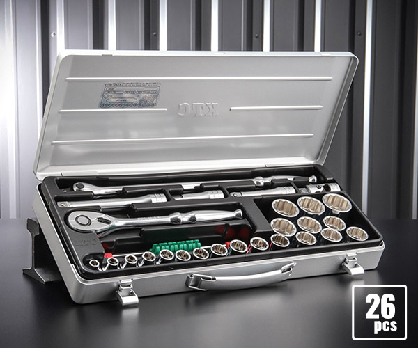 楽天市場】KTC 6.3sq. ソケットレンチセット 25点 TB2X20 工具 京都 楽天市場】KTC 6.3sq. ソケットレンチセット 25点 TB2X20 工具 京都