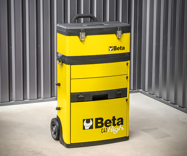 [メーカー直送品] 日本正規品 ベータ ツールトロリー YELLOW (C41H-Y)(8014230769523) Beta｜エヒメマシン 店