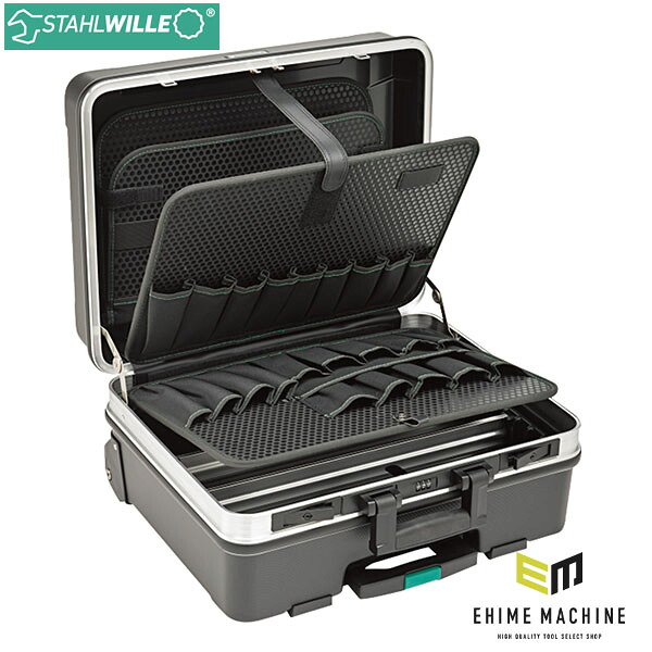 日本正規品 スタビレー トロリー機能付 ツールボックス 容量36L 耐荷重30kg (13302/TR)(4018754331628) STAHLWILLE｜エヒメマシン 店 62,753円