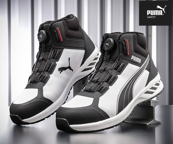 PUMA 安全靴 ブラック/ホワイト 楽天市場】[26SS新商品] プーマ 安全靴 スプリント2.1 ディスク ロー