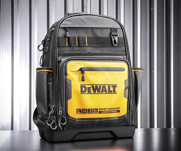 【7月の特価品】デウォルト バックパック (DWST60102-1) プロ仕様 高耐久 ツールバッグ DEWALT 日本正規品 (4536178898492)｜エヒメマシン 店