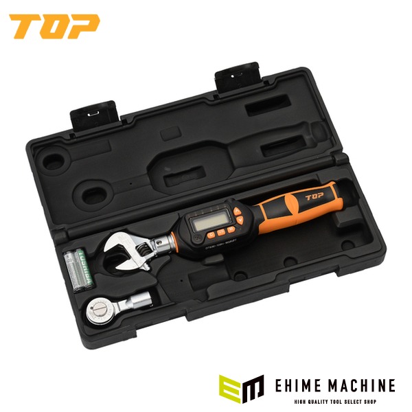 TOP モンキ形デジタルトルクレンチ 調整範囲6~30N・m デジタル トルク管理 (DH030-10BN)(4975180373205)トップ工業|エヒメマシン 店