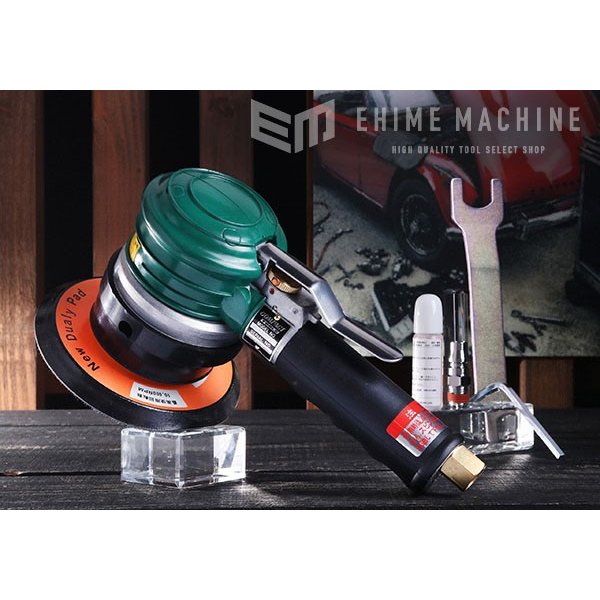 [メーカー直送品] COMPACT TOOL ダブルアクションサンダー 非吸塵式 915A4 MPSマジック式 オービット7mm｜エヒメマシン 店