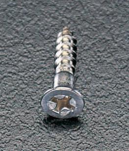 エスコ 4.8x 32mm 皿頭木ネジ(ステンレス製/500本) EA949EA-46 ESCO
