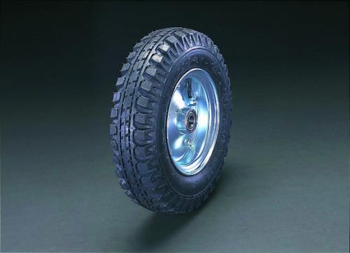エスコ 420x115mm 車輪(空気入･スティールリム･ベアリング) EA986MX-420 ESCO