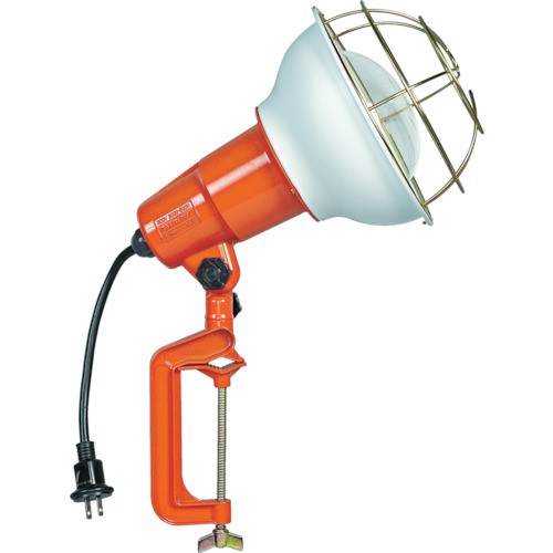 HATAYA（ハタヤ） 防雨型作業灯 リフレクターランプ３００Ｗ １００Ｖ電線５ｍ バイス付