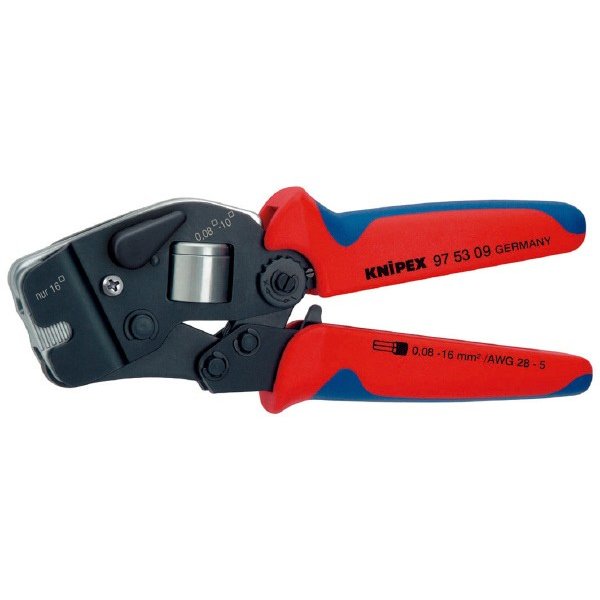 日本正規品 クニペックス ワイヤーエンドスリーブ圧着ペンチ (SB) (9753-09SB)(4003773044758) KNIPEX