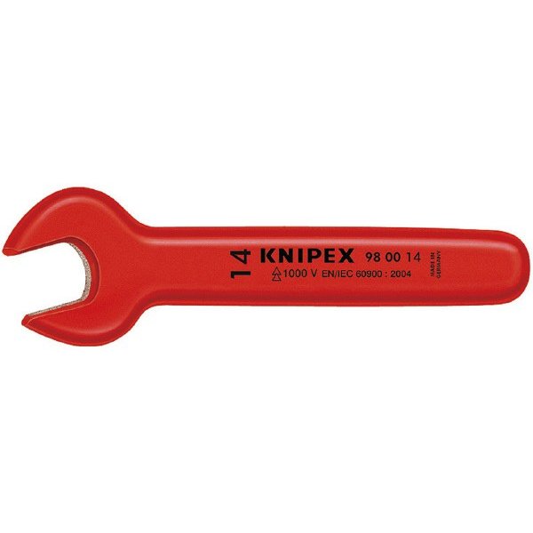 クニペックス　絶縁工具 楽天市場】クニペックス(KNIPEX)絶縁スパナ7mm9800-07 : プロ
