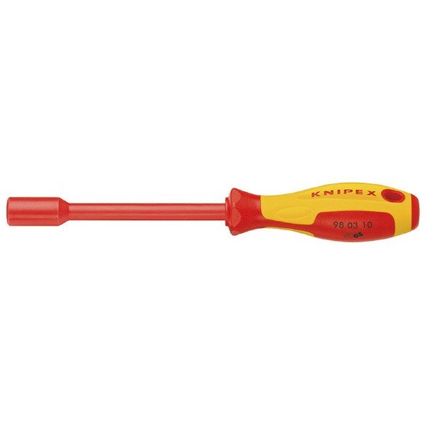 日本正規品 クニペックス 絶縁ナットドライバー 1000V (9803-13)(4003773026150) 業務向け KNIPEX