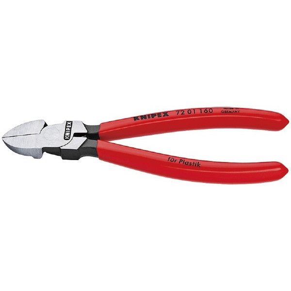 楽天市場】KNIPEX 7401-160 強力型斜ニッパー(硬線用) (SB