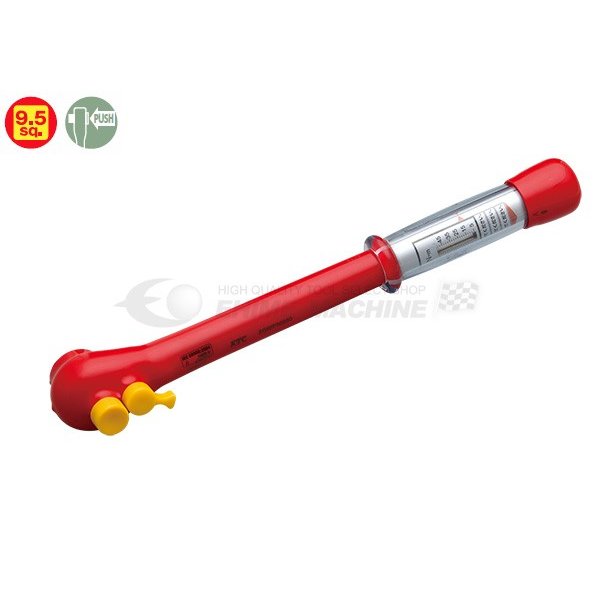 KTC 絶縁トルクレンチ 差込角9.5mm 10～50N・m IEC60900適合 (ZGWPA30550)(4989433612225) 京都機械工具｜エヒメマシン 店