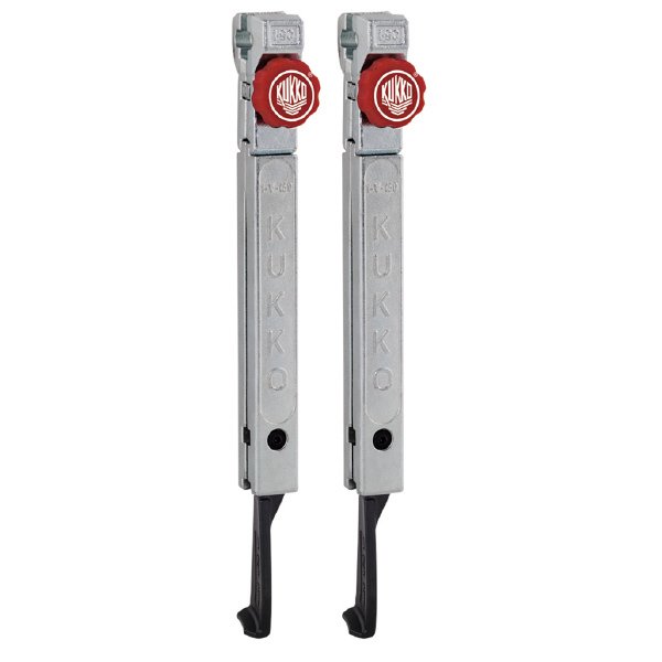 KUKKO 1-255-P 20+S-T用超薄爪ロングアーム 250MM(2本) PULLPO クッコ