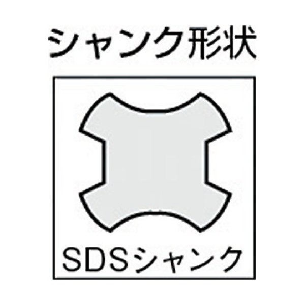 激安単価で エビ ダイヤモンドコアドリル ３８ｍｍ ＳＤＳシャンク 1本