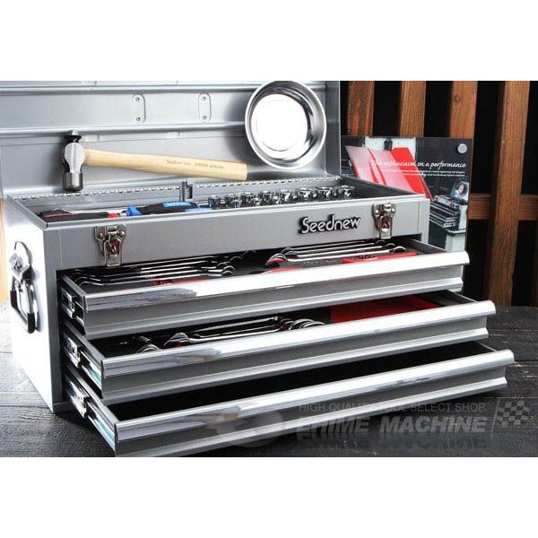 SEEDNEW シーズニュー 12.7sq. ツールセット 46点（シルバー） S-46413SL｜エヒメマシン 店 64,961円