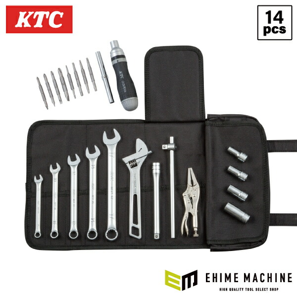 楽天市場】KTC 9.5sq. ライダーズメンテナンスツールセット 14点