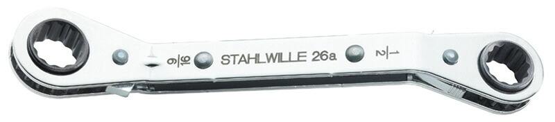 日本正規品 スタビレー ラチェットメガネ (26A-3/8X7/16)(4018754116270) STAHLWILLE