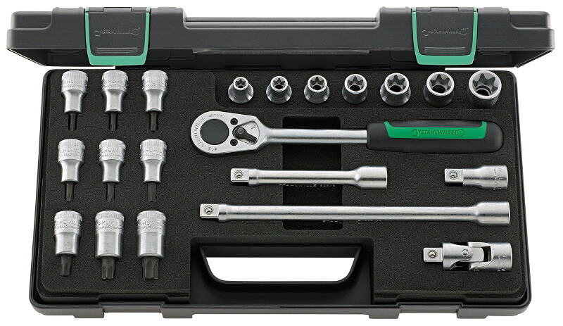 STAHLWILLE 50TX/16/5KN (1/2SQ)ソケットレンチセット (96033702) スタビレー｜エヒメマシン 店